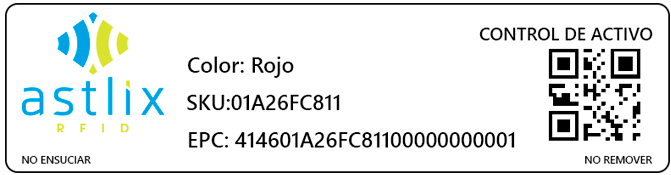 Etiqueta RFID On Metal 70x18x1 mm