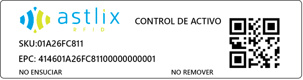 Etiqueta RFID On Metal 98x24x1 mm