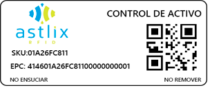 Etiqueta RFID On Metal 45x18x1 mm